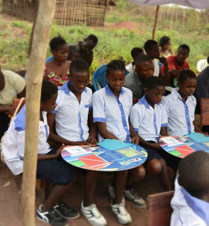 students mobile school Democratic Republic of Congo