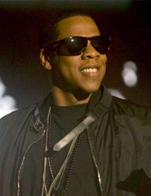 Jay-Z wearing his Diamonds Do Good Bracelet
